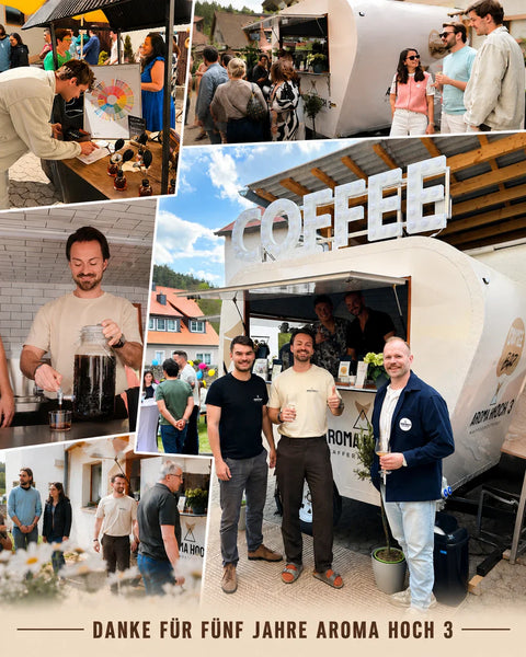 5 Jahre Aroma Hoch 3 – Wie aus einer Garage eine Specialty-Coffee-Rösterei im Fränkischen Seenland wurde