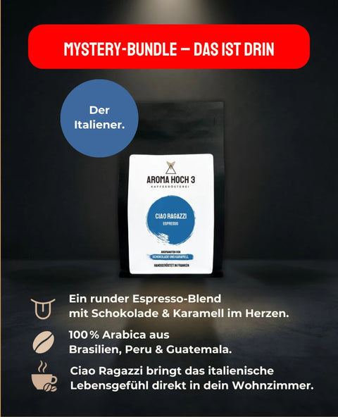 Black Weekend Espresso Bundle – 4+1 Mystery Röstung