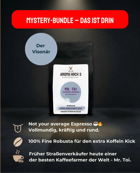 Black Weekend Espresso Bundle – 4+1 Mystery Röstung