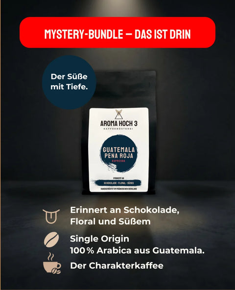 Black Weekend Espresso Bundle – 4+1 Mystery Röstung