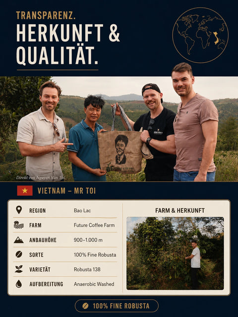 Mr Toi - 100% Fine Robusta