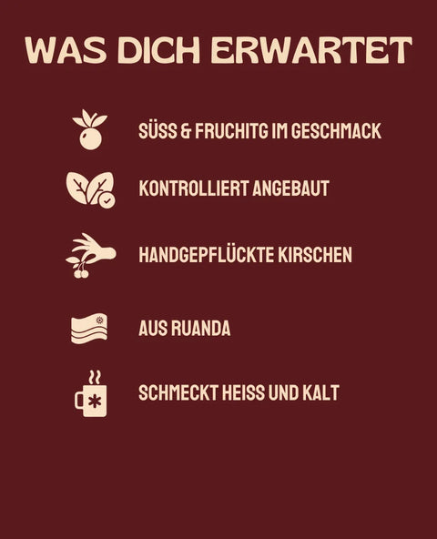 Cascara - Kaffeekirschentee aus Ruanda
