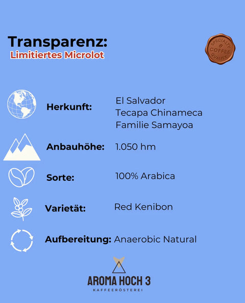 El Salvador Cheje -  Anaerobic natural | Rarität