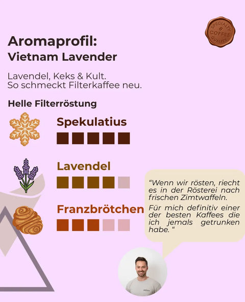 Vietnam Lavender -  mit Lavendel Co-fermentiert | Rarität