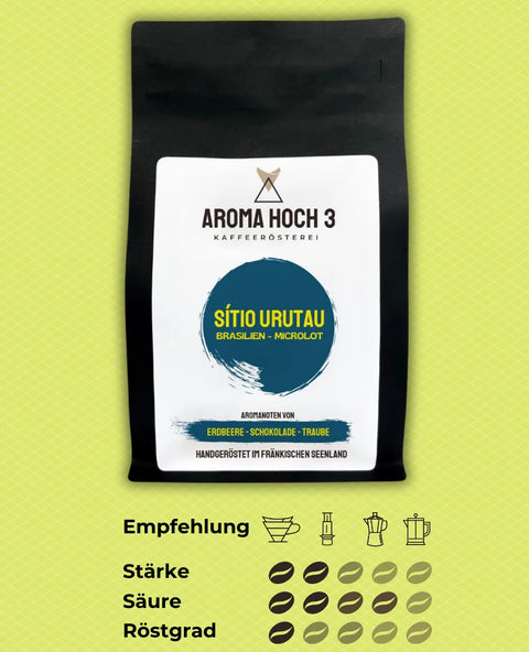 Brasilien Sítio Urutau Microlot natural