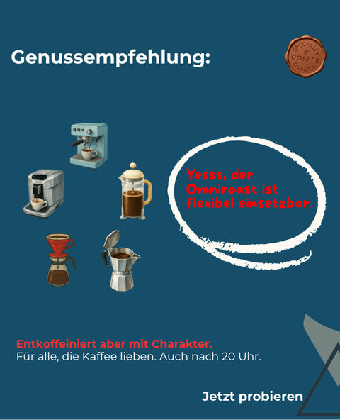 Die Bohne Ohne - Entkoffeiniert