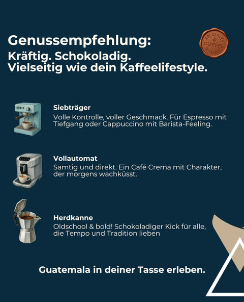 Guatemala Penja Roja - Espressoröstung
