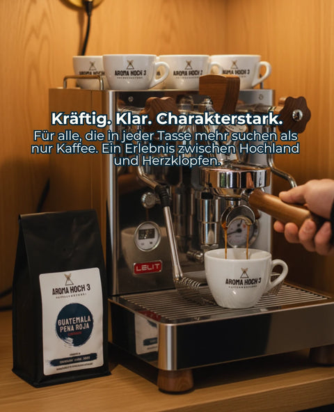 Guatemala Penja Roja - Espressoröstung