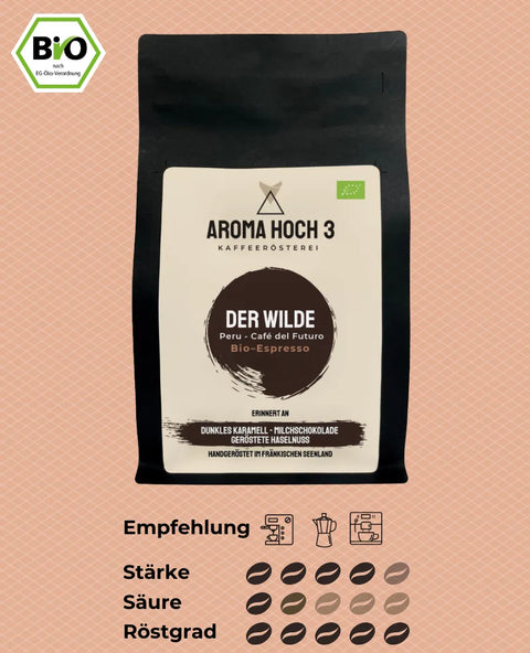 Bio-Espresso | Der Wilde 100% Arabica