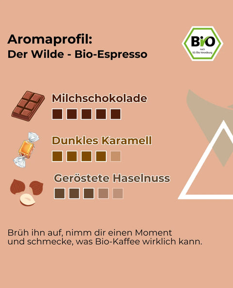 Bio-Espresso | Der Wilde 100% Arabica