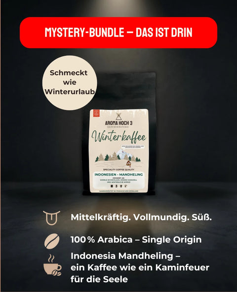 Black Weekend Filterkaffee Bundle – 4+1 Mystery Röstung