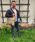 Upcycling mit Taschen aus Kaffeejutesäcken als Begleiter für deinen Alltag. Aroma Hoch 3 deine Speciality Coffee Roastery aus dem Fraenkischen Seenland / Bayern