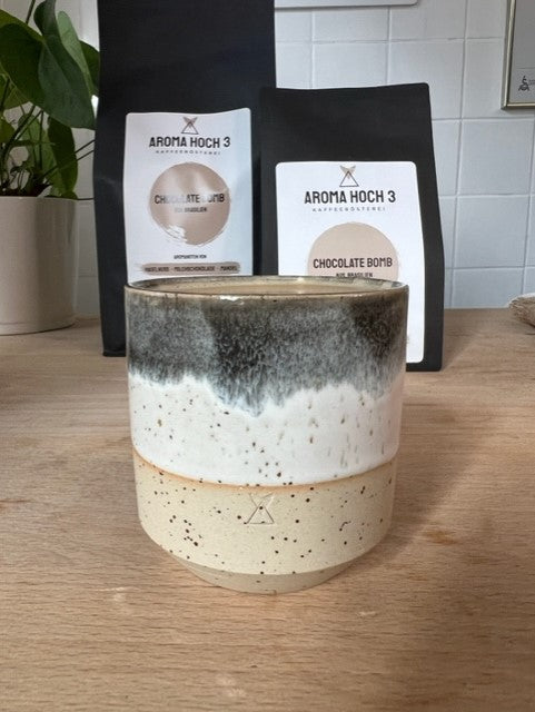 Made at Brombachsee - Handgetöpferte Kaffeetassen aus dem Fraenkischen Seenland für den Genuss von Speciality Coffee